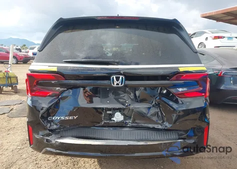 2025 Honda Odyssey Ex-L из США, поврежденный, VIN 5FNRL6H69SB088464